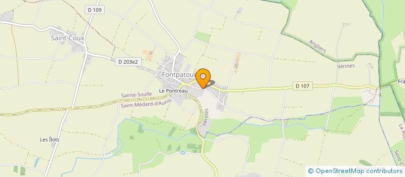 localisation de l'entreprise MONSIEUR FREDDY NOEL  VERINES