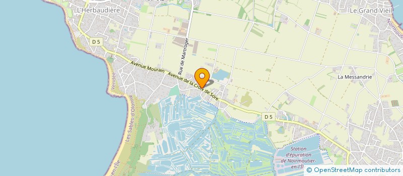 localisation de l'entreprise MONSIEUR FREDDY PINEAU à NOIRMOUTIER-EN-L'ILE