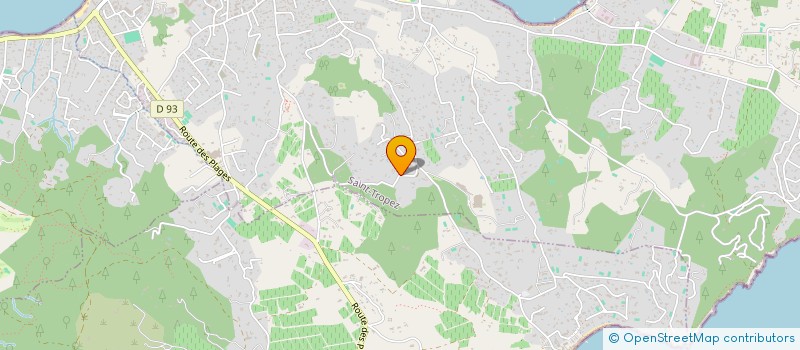 localisation de l'entreprise MONSIEUR FREDDY POINT  SAINT-TROPEZ