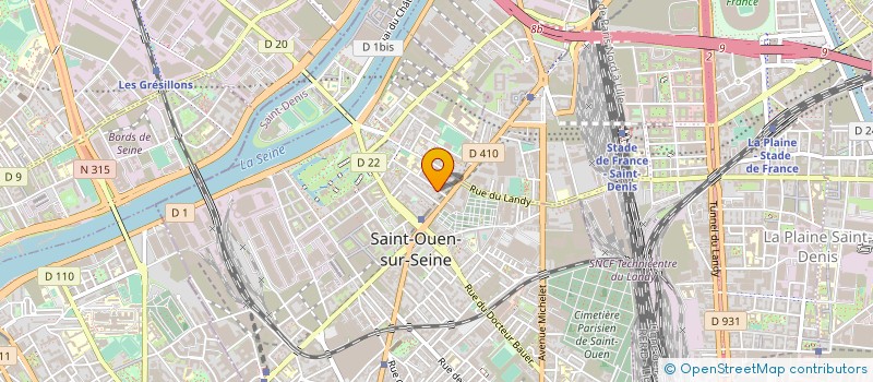 localisation de l'entreprise MONSIEUR FREDDY QUITIO à SAINT-OUEN-SUR-SEINE