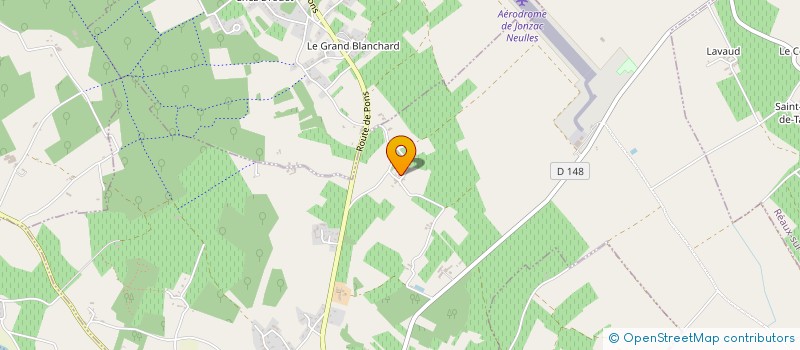 localisation de l'entreprise MONSIEUR FREDDY REAUX  SAINT-GERMAIN-DE-LUSIGNAN