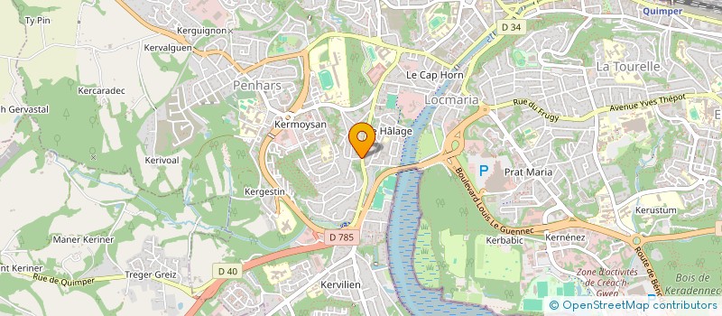 localisation de l'entreprise MONSIEUR FREDDY RICORDEL  PLUGUFFAN