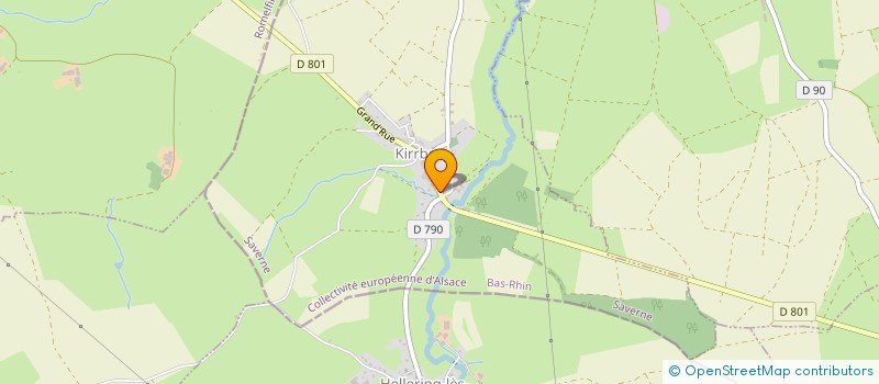 localisation de l'entreprise MONSIEUR FREDDY RISSER  KIRRBERG