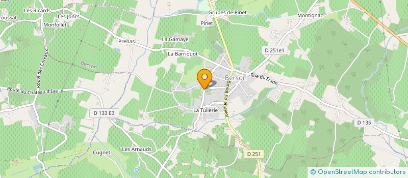 localisation de l'entreprise MONSIEUR FREDDY ROTHFUSS à BERSON