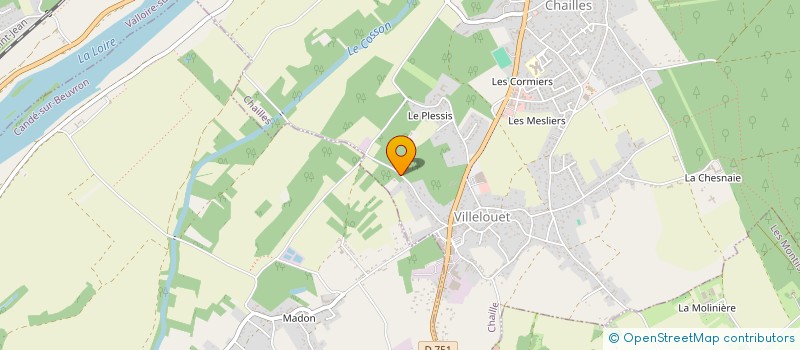 localisation de l'entreprise MONSIEUR FREDDY ROUILLIER à CHAILLES
