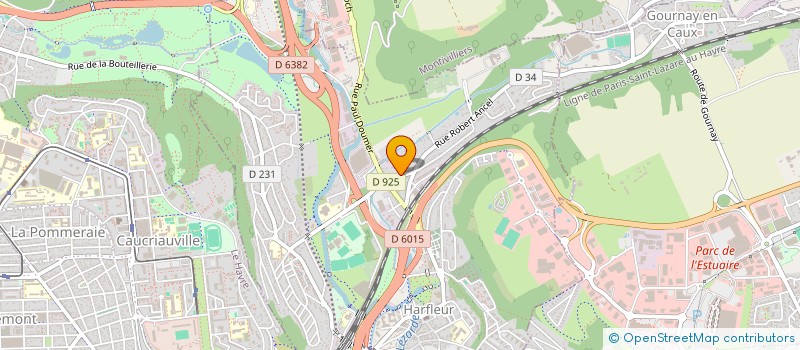 localisation de l'entreprise MONSIEUR FREDDY SOULLIER  GAINNEVILLE