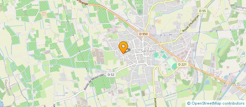 localisation de l'entreprise MONSIEUR FREDDY SOULLIER  SARRIANS