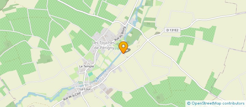 localisation de l'entreprise MONSIEUR FREDDY TEXIER  COURCERAC