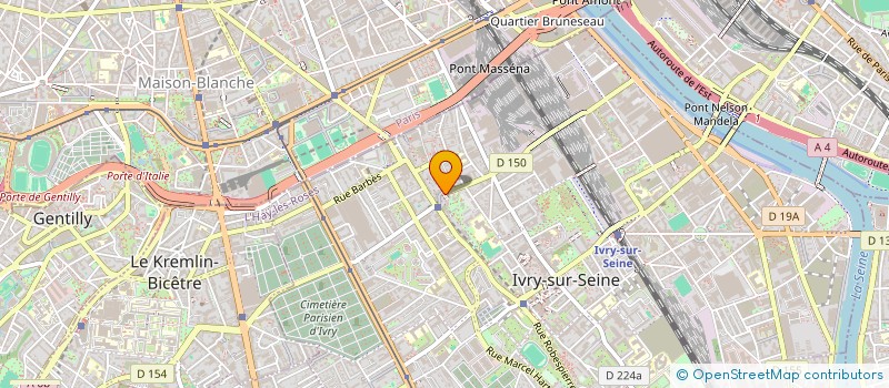 localisation de l'entreprise MONSIEUR FREDDY VANOUKIA  IVRY-SUR-SEINE