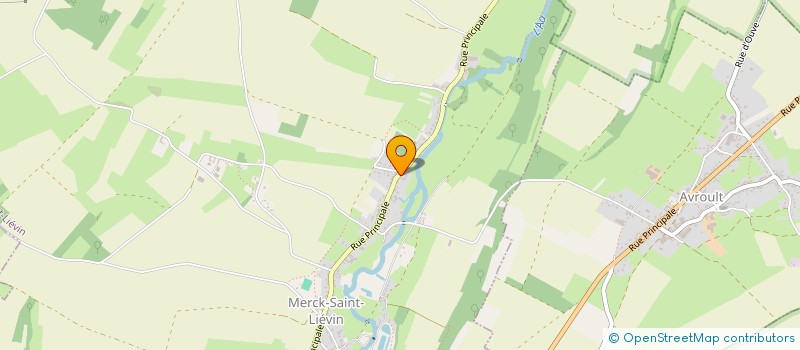 localisation de l'entreprise MONSIEUR FREDDY VASSEUR  DENNEBRUCQ