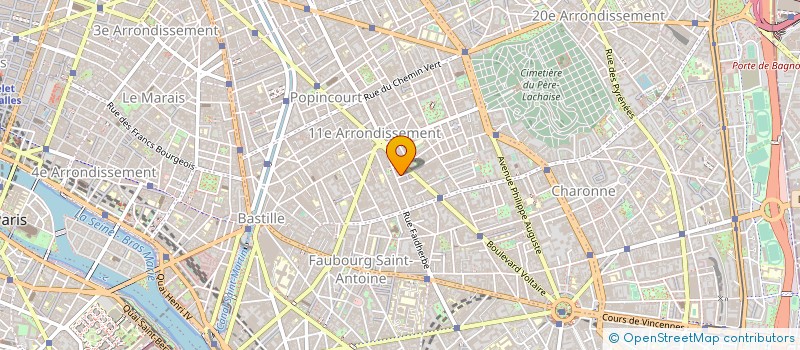 localisation de l'entreprise MONSIEUR FREDDY VEISS à PARIS
