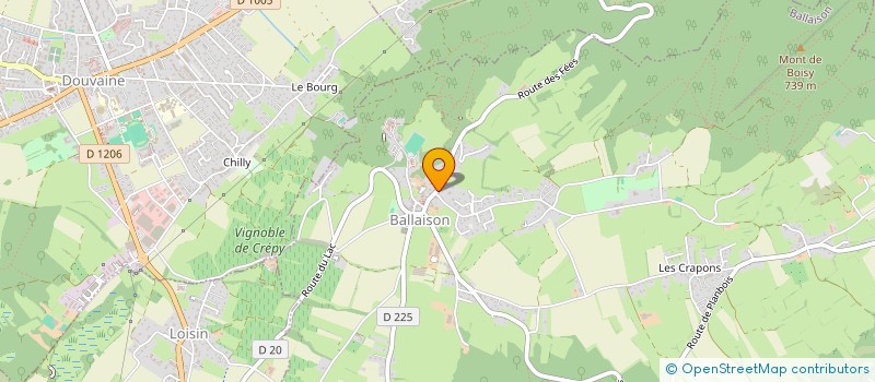 localisation de l'entreprise MONSIEUR FREDDY WALDMANN  BALLAISON