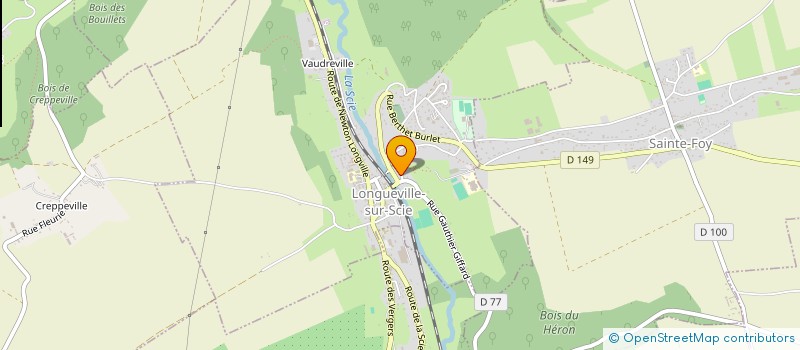 localisation de l'entreprise MONSIEUR FREDERCIK GOMBART  LONGUEVILLE-SUR-SCIE