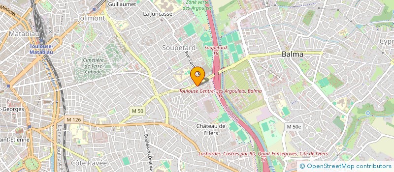 localisation de l'entreprise MONSIEUR FREDERIC ABESSOLO NTOUGHE  TOULOUSE