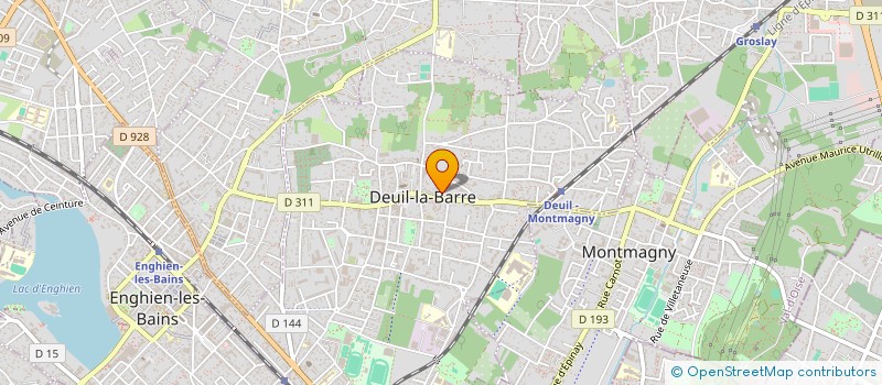 localisation de l'entreprise MONSIEUR FREDERIC ABOUDOU à DEUIL-LA-BARRE