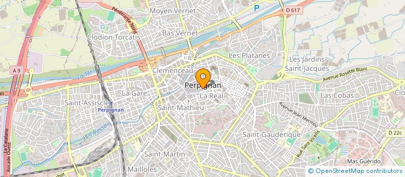 localisation de l'entreprise MONSIEUR FREDERIC ABRIBAT à PERPIGNAN