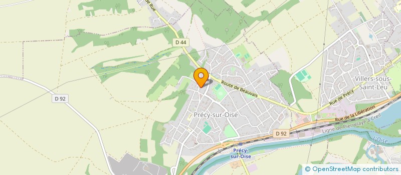 localisation de l'entreprise MONSIEUR FREDERIC ACHARD  PRECY SUR OISE