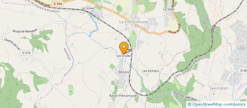 localisation de l'entreprise MONSIEUR FREDERIC ACHARD à GAP