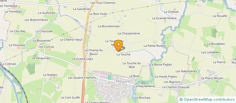localisation de l'entreprise MONSIEUR FREDERIC ADAM à SAINT-AUBIN-D AUBIGNE