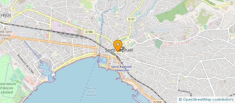 localisation de l'entreprise MONSIEUR FREDERIC ADAM à SAINT-RAPHAEL
