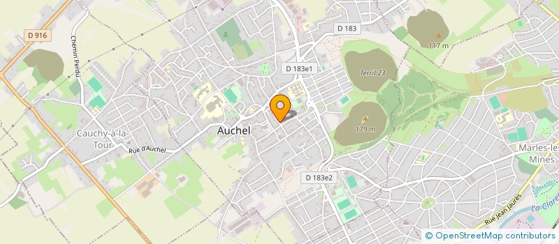 localisation de l'entreprise MONSIEUR FREDERIC ADANCOURT à AUCHEL