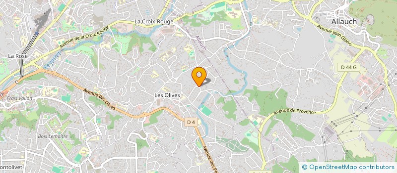 localisation de l'entreprise MONSIEUR FREDERIC ADDELINE  MARSEILLE