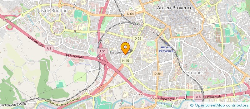 localisation de l'entreprise MONSIEUR FREDERIC ADRAGNA à AIX-EN-PROVENCE