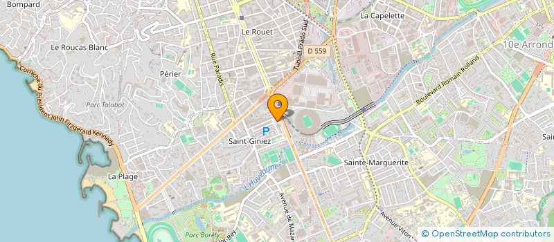 localisation de l'entreprise MONSIEUR FREDERIC AGUILERA à MARSEILLE