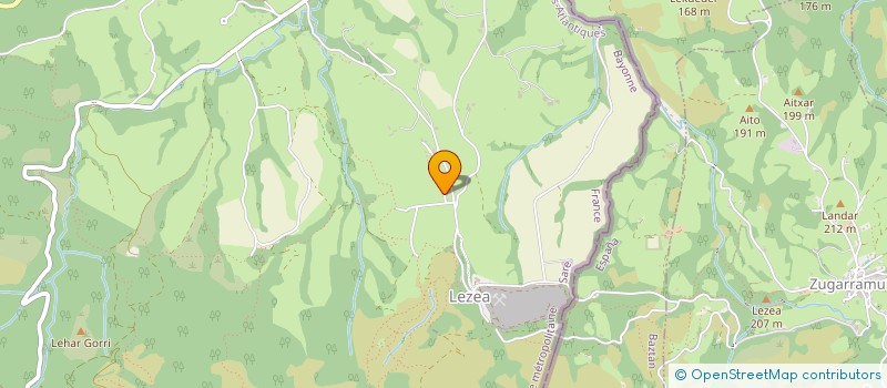 localisation de l'entreprise MONSIEUR FREDERIC AGUIRRE  SARE