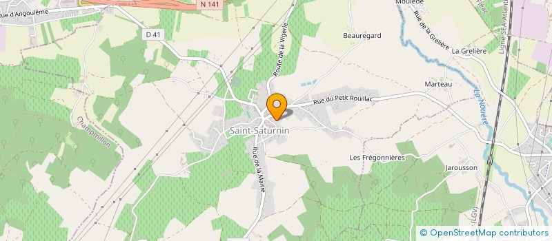 localisation de l'entreprise MONSIEUR FREDERIC AIME à SAINT-SATURNIN