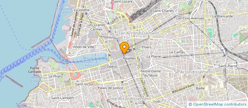 localisation de l'entreprise MONSIEUR FREDERIC AIN ESTABLET à MARSEILLE
