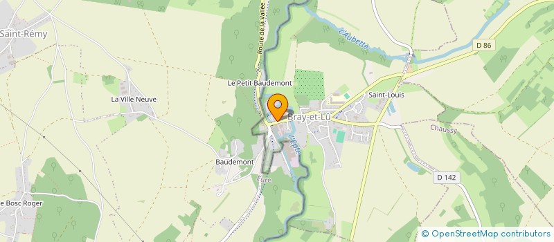 localisation de l'entreprise MONSIEUR FREDERIC AKNIN  CHAUSSY