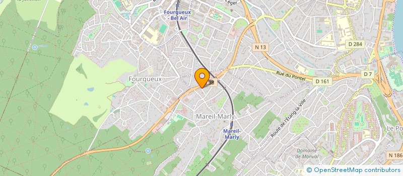 localisation de l'entreprise MONSIEUR FREDERIC ALBERTEAU à MAREIL-MARLY