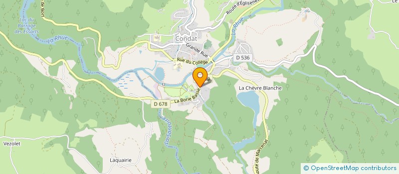localisation de l'entreprise MONSIEUR FREDERIC ALCAIDE à CONDAT