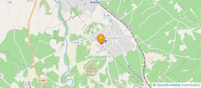 localisation de l'entreprise MONSIEUR FREDERIC ALTADILL  PUISSALICON