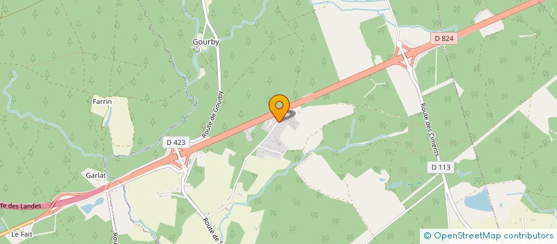 localisation de l'entreprise MONSIEUR FREDERIC AMEIL  RIVIERE-SAAS-ET-GOURBY