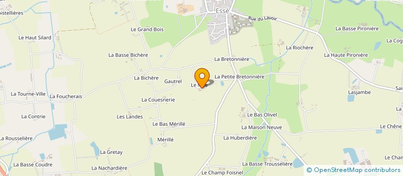localisation de l'entreprise MONSIEUR FREDERIC AMELINE à ESSE