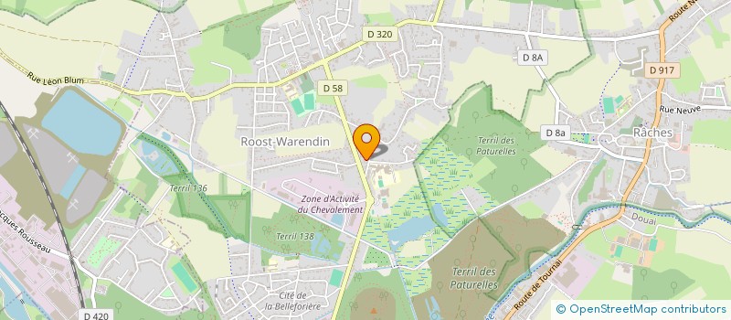 localisation de l'entreprise MONSIEUR FREDERIC AMICHI  ROOST-WARENDIN