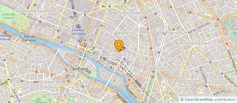 localisation de l'entreprise MONSIEUR FREDERIC AMODEO à PARIS