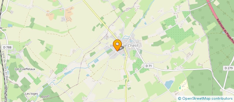 localisation de l'entreprise MONSIEUR FREDERIC ANCEAU  VERNEIL-LE-CHETIF