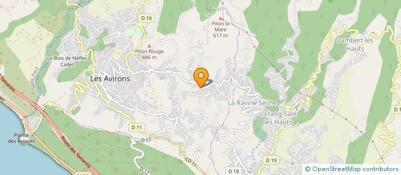 localisation de l'entreprise MONSIEUR FREDERIC ANDOUCHE à LES AVIRONS
