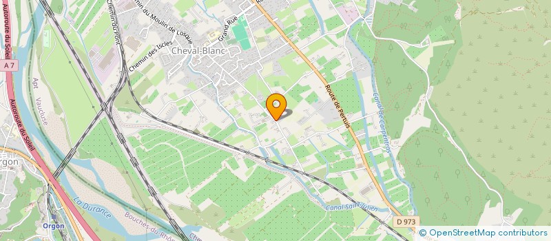 localisation de l'entreprise MONSIEUR FREDERIC ANDRE  CHEVAL-BLANC