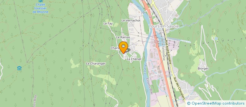 localisation de l'entreprise MONSIEUR FREDERIC ANDRE  ESSERTS BLAY