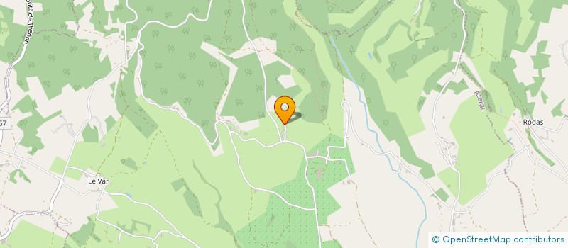 localisation de l'entreprise MONSIEUR FREDERIC ANDREANI  AZERAT