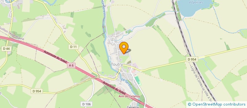 localisation de l'entreprise MONSIEUR FREDERIC ANGELY  TOUTRY