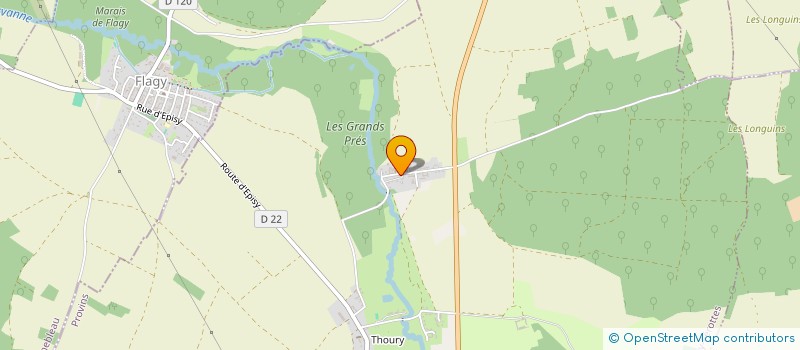 localisation de l'entreprise MONSIEUR FREDERIC ANGLO  THOURY-FEROTTES