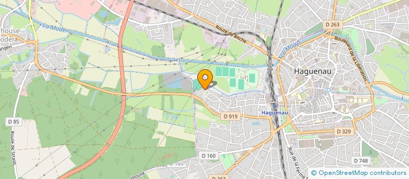 localisation de l'entreprise MONSIEUR FREDERIC ANSTETT  HAGUENAU