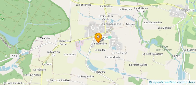 localisation de l'entreprise MONSIEUR FREDERIC ANTIN  MARPIRE