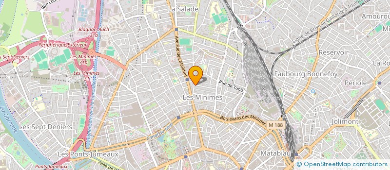 localisation de l'entreprise MONSIEUR FREDERIC ANTON à TOULOUSE