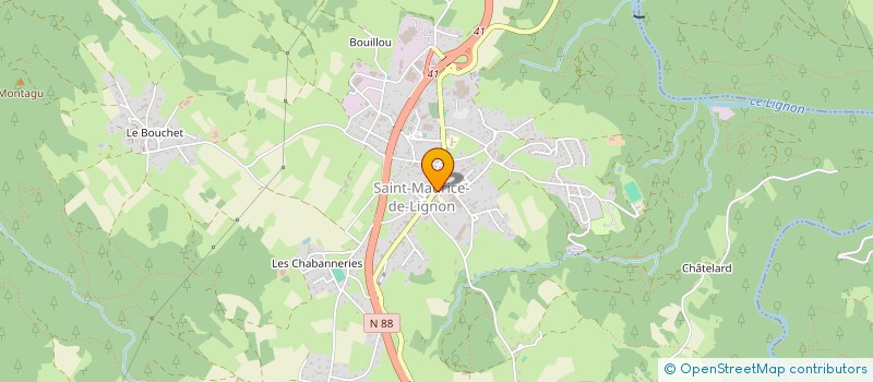 localisation de l'entreprise MONSIEUR FREDERIC ANTOSZEWSKI  SAINT-ETIENNE